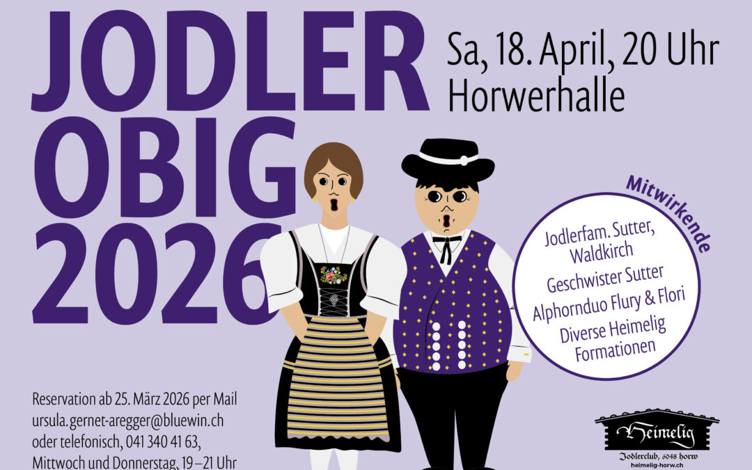 18.04.2026 Jodlerabig Heimelig Horw